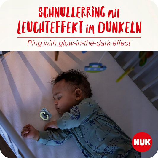 NUK SIGNATURE DAY&NIGHT Schnuller x4 6-18 Monate