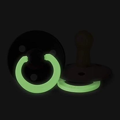 BIBS COLOUR GLOW sucettes apaisantes 2-pack caoutchouc 0-6 mois