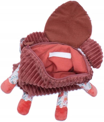 DEGLINGOS pluszowy plecak przedszkolny JELONEK 26 x 36 cm