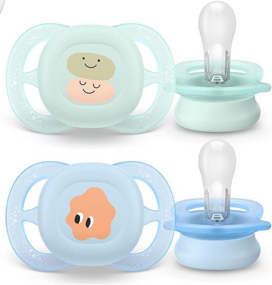 PHILIPS AVENT Ultra Soft Schnuller x 2 0-2 Monate