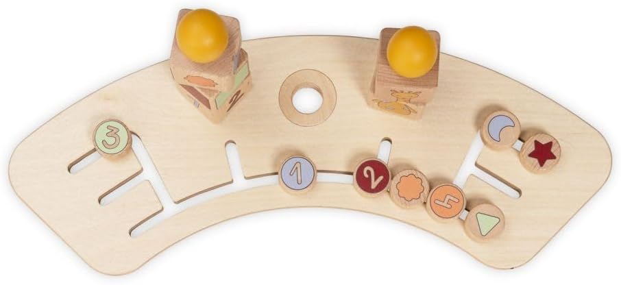 HAUCK Alpha Play Sorting Set bakke med legetøj til højstol