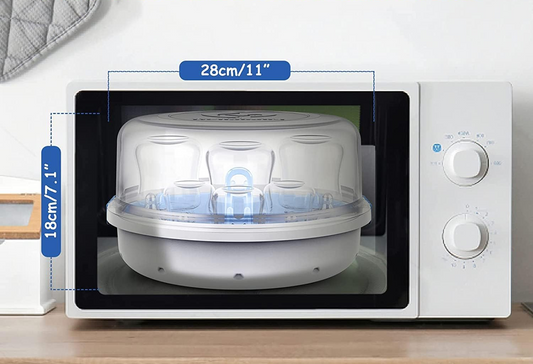 BELLABABY BLA8913 sterilizator cu microunde + clește
