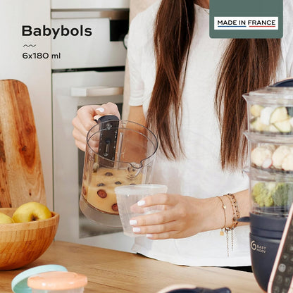 BABYMOOV Babybols récipients 6 x 180 ml