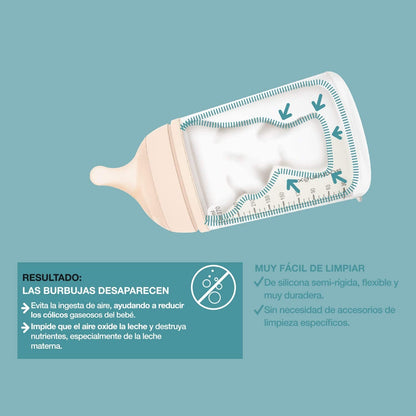 SUAVINEX zero zero Zero Zero Anti-Colic Bottle 180 ml