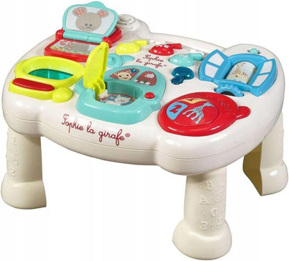 MASA DE ACTIVITĂȚI GIRAFĂ SOPHIE 10L+