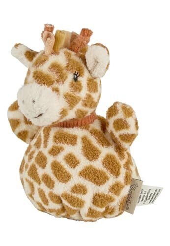 STERNTALER Kaya sensoryczny woreczek z grzechotką, miękka zabawka sensoryczna dla niemowlęcia w kształcie żyrafy