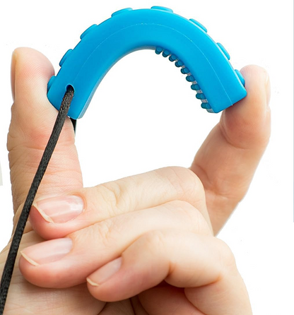 TILCARE Chew Chew rágóka nyaklánc, nyugtató, 1,8 6 db,4 cm, LILA