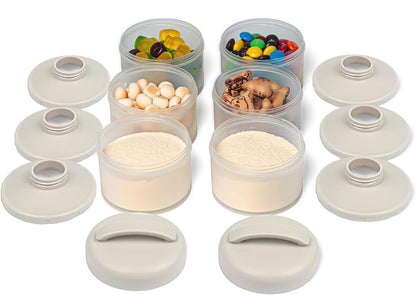TERMICHY beholdere til modermælkserstatning og snacks 2 stk. 6 x 60 g