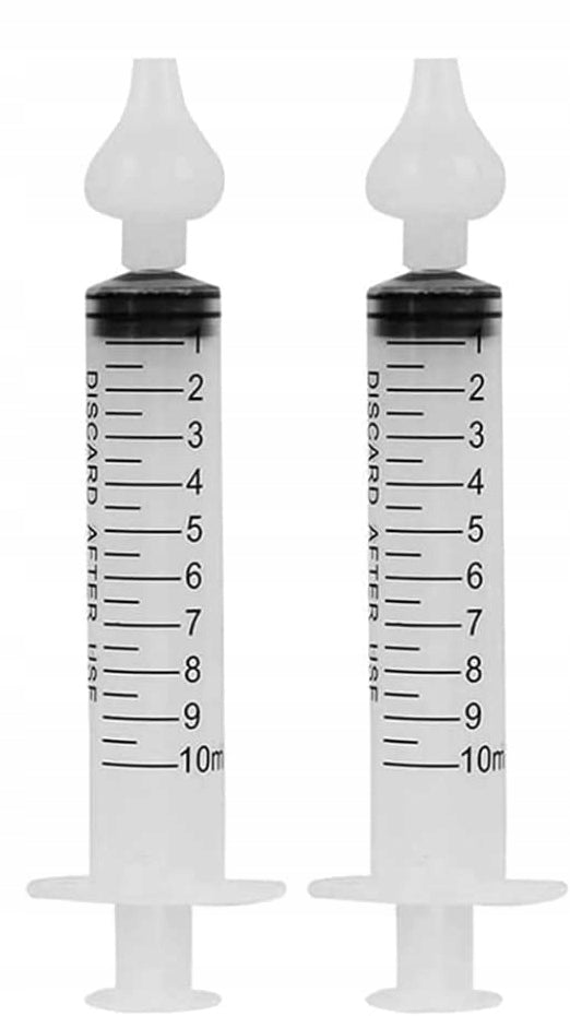 BABY AGE irygator strzykawki do nosa 2 sztuki 10ml