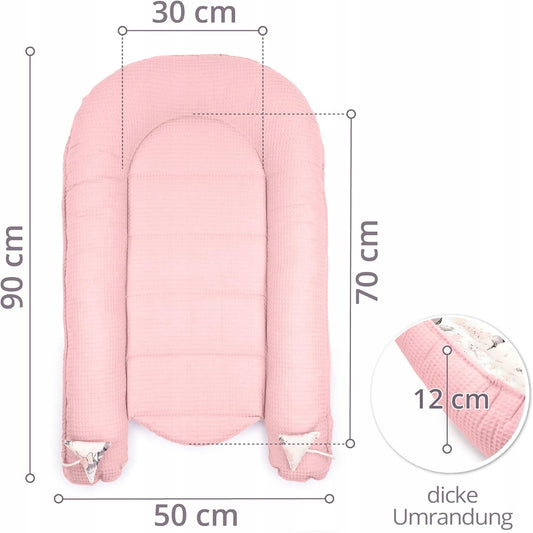 TOTSY BABY kokon niemowlęcy gniazdo 90 x 50