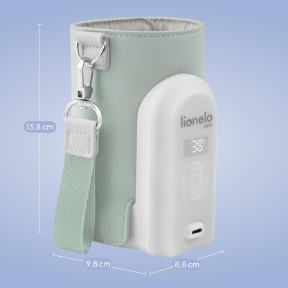 Încălzitor portabil pentru biberoane LIONELO Thermup Go Evo