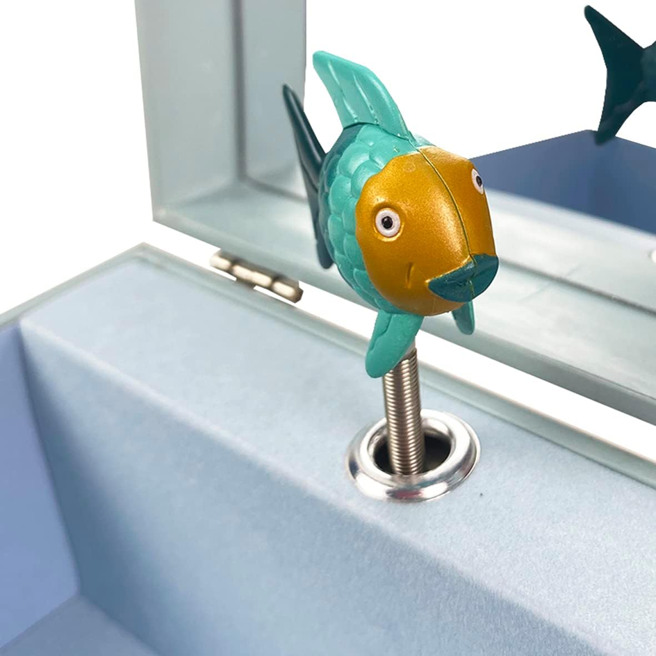 TROUSSELIER Fish winding music box