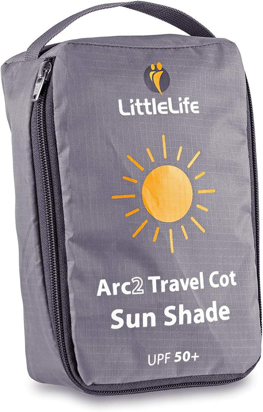 LITTLELIFE Arc2 solskærm til rejseseng UPF50+