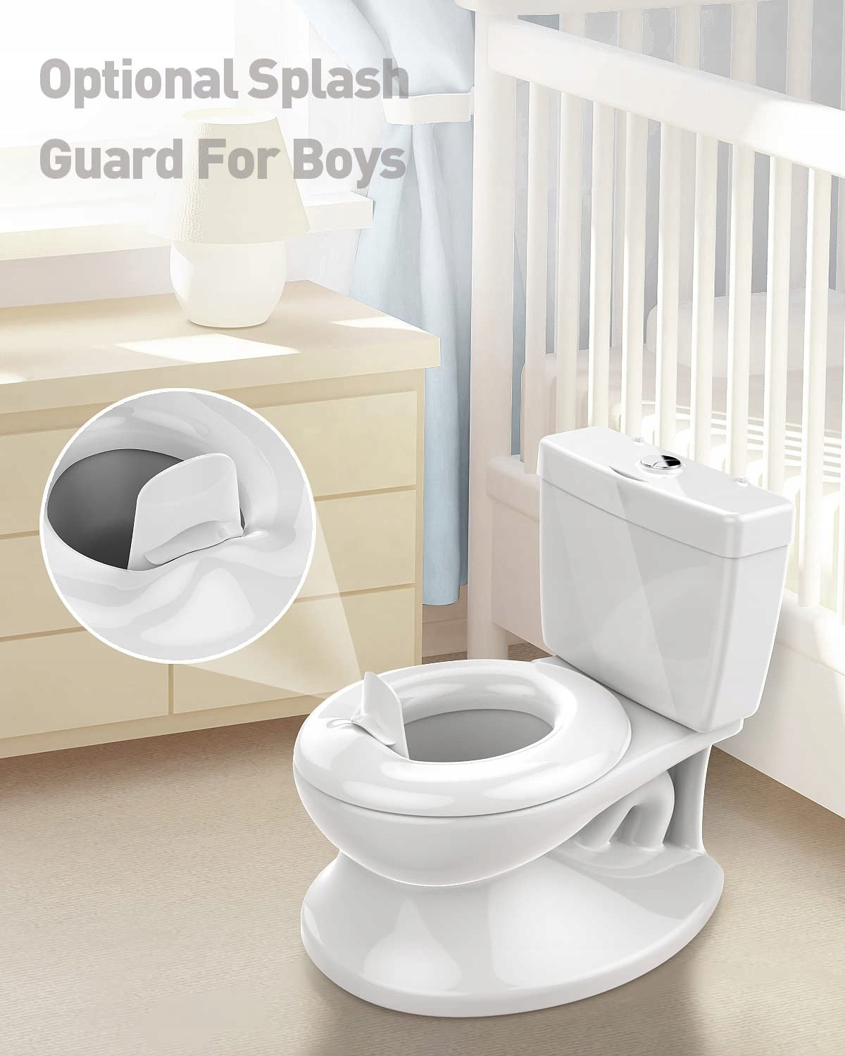 ADOVEL potty with removable insert and sound