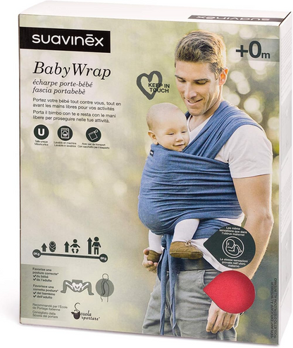 SUAVINEX elastisk bærevikle 0-8 kg