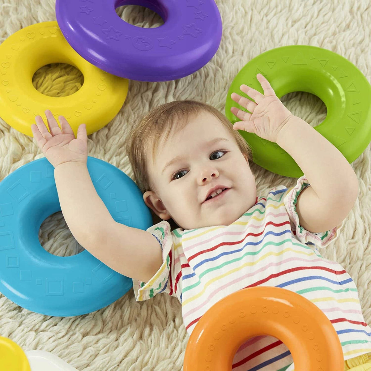 FISHER-PRICE gigantic ring stacking toy