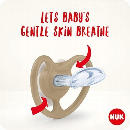 NUK Space Day&Night Silikon-Beruhigungssauger x4 0-6 Monate
