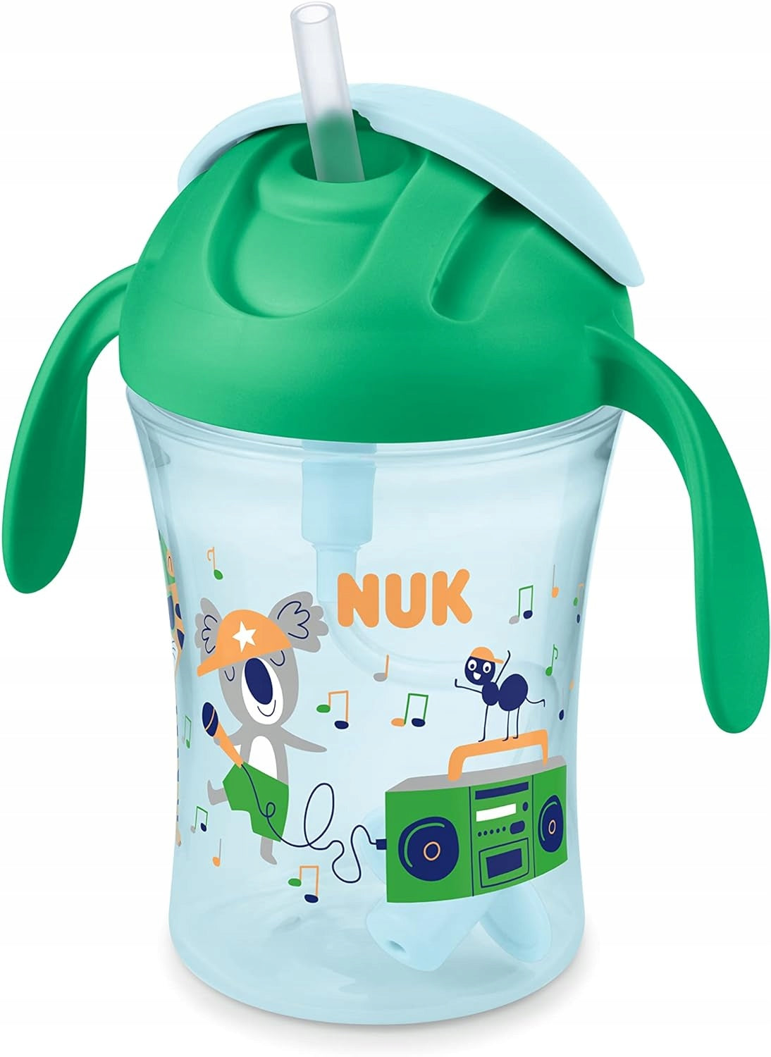 NUK Motion Cup ANTISCURGERI cu pai flexibil 8 m+