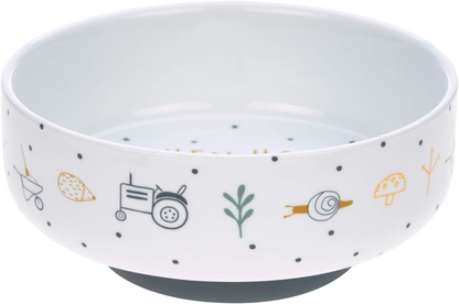 LASSIG Garden Explorer porcelænsskål med skridsikker bund FARMA