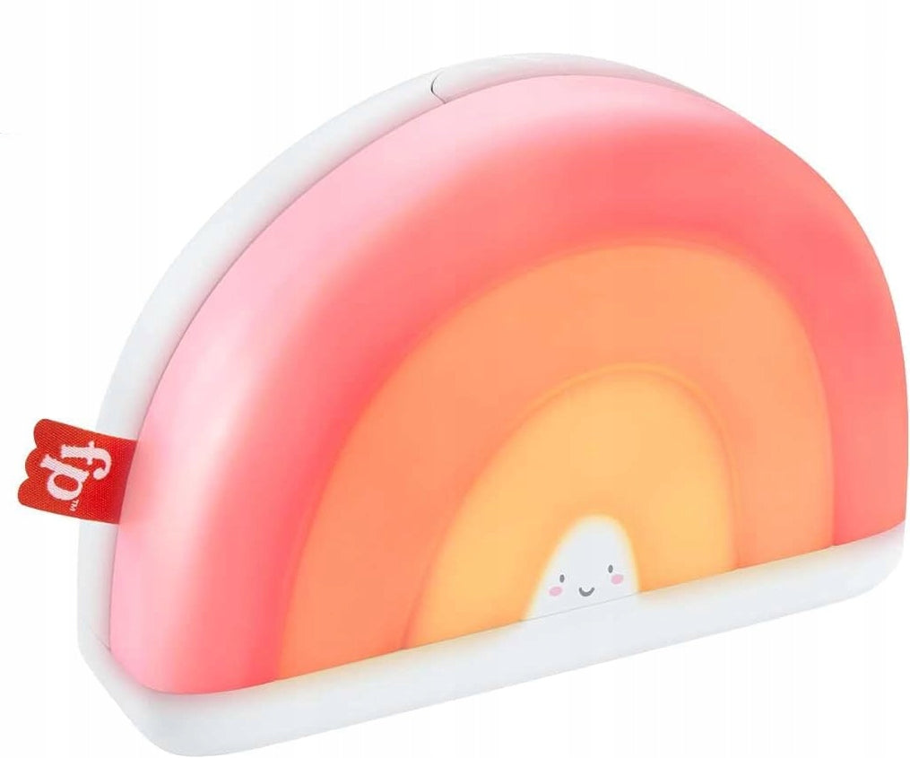 FISHER-PRICE HGB91 uspokajacz usypiacz dźwięki melodie światła, biały z ciepłym światłem i 9 melodiami