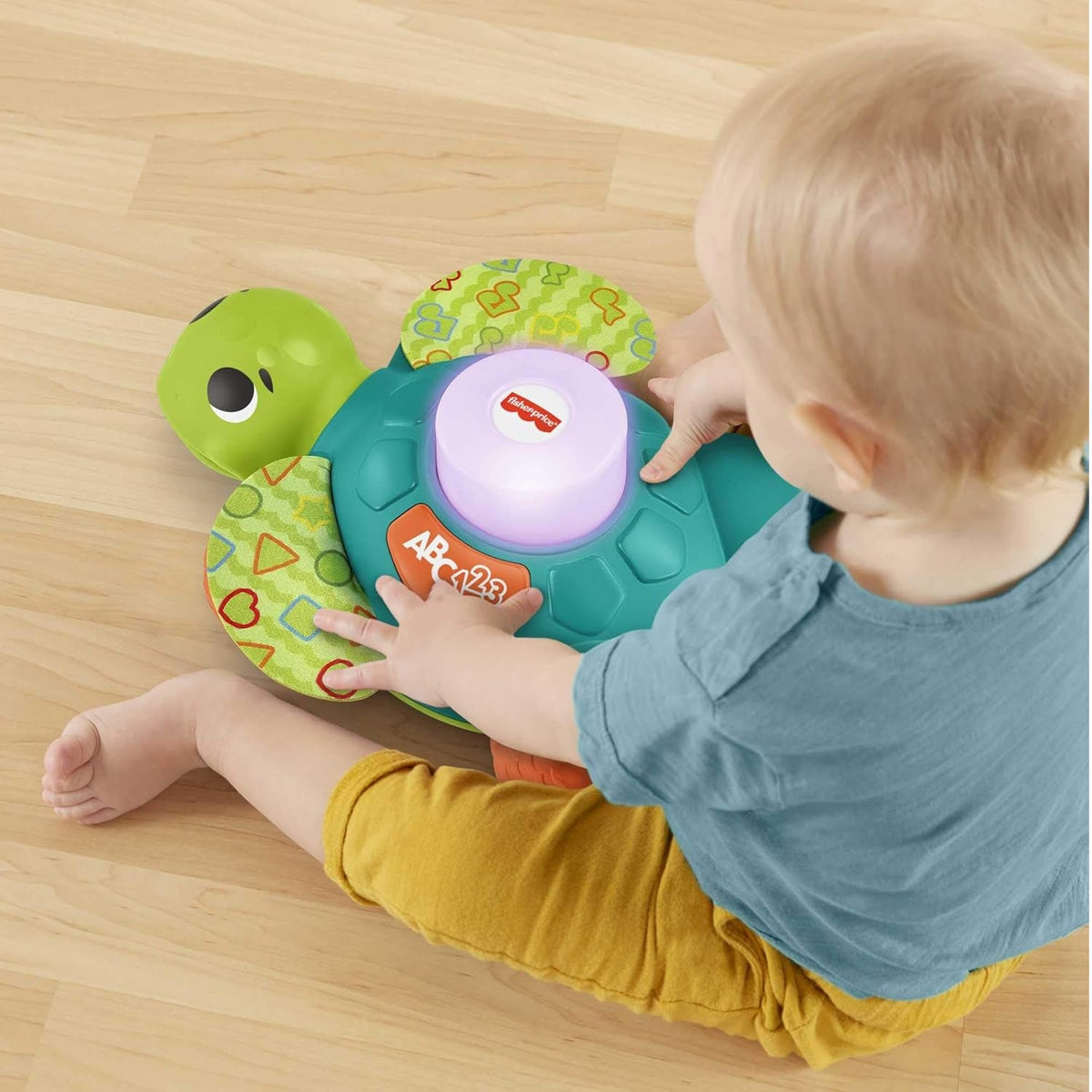 FISHER-PRICE GXK32 interactieve Franse schildpad