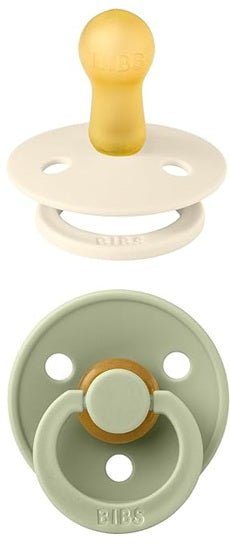BIBS COLOUR Schnuller 2er-Pack Kautschuk 0-6 Monate
