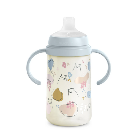 SUAVINEX Schnabeltasse mit Trinkschnabel und Griffen 270 ml 6 m+