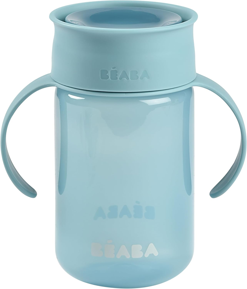 BEABA Tanulópohár 360° cseppmentes pohár 340 ml 12 hónap+
