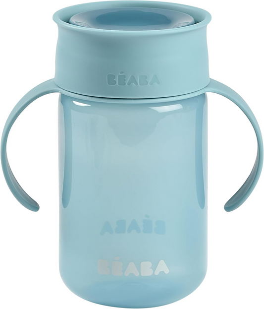 BEABA Training Cup kubek niekapek 360° 340 ml 12 m+