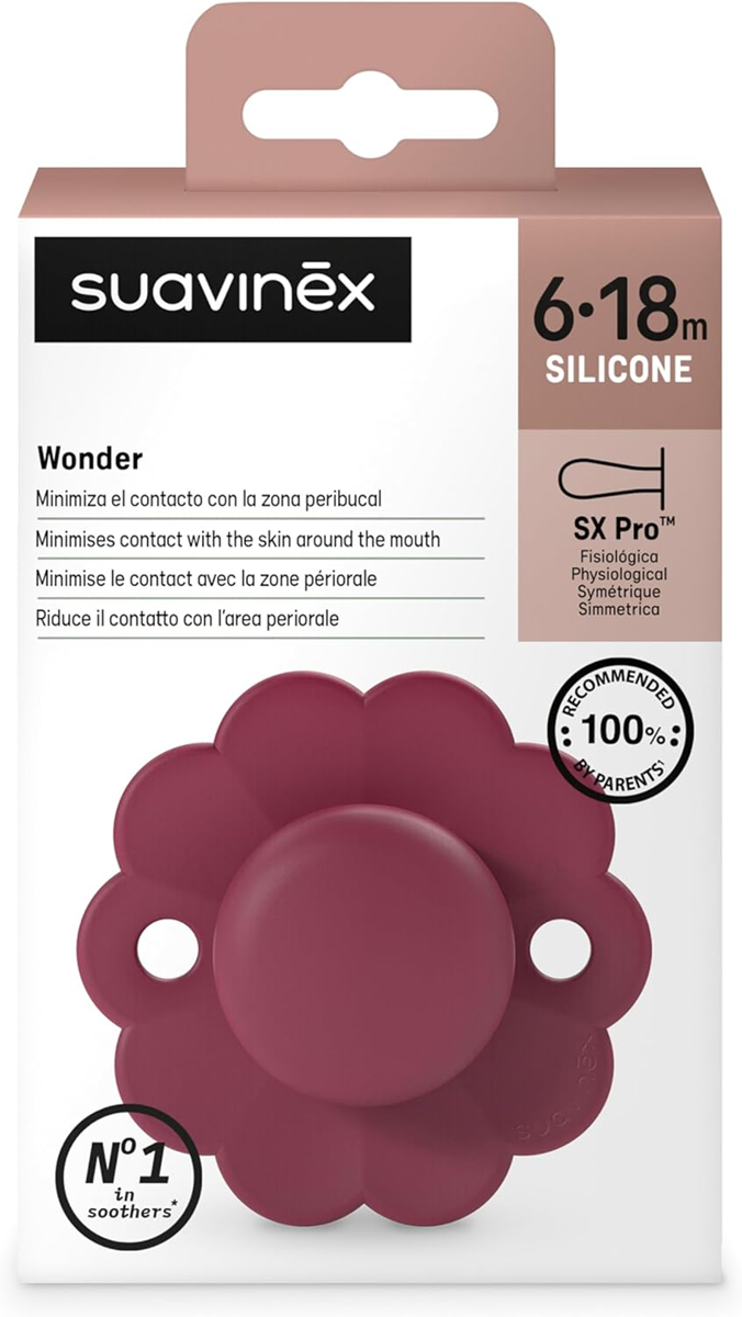 SUAVINEX Wonder nyugtató cumi 6–18 hónap szilikon SX PRO