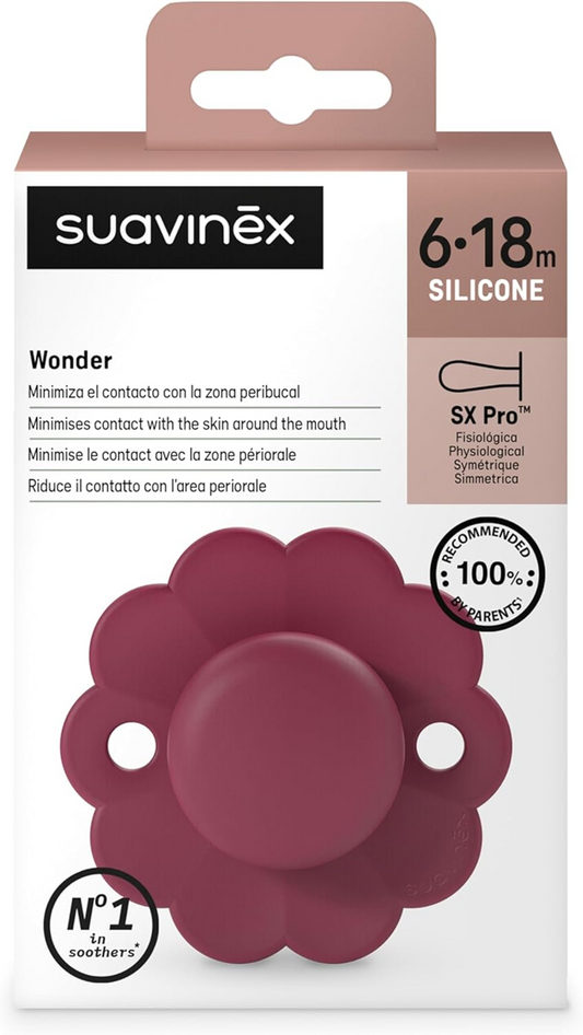 SUAVINEX Wonder Beruhigungssauger 6-18 Monate Silikon SX PRO