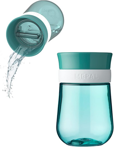 MEPAL Trainer Cup kubek niekapek ustnik 360 stopni 300 ml 9 m+ "O