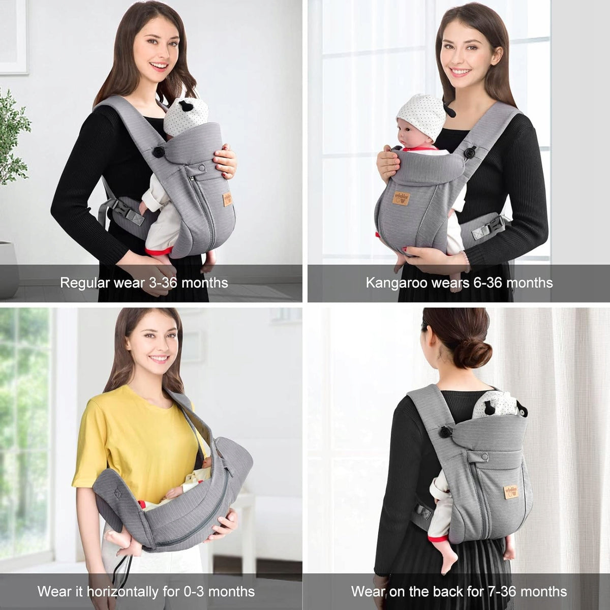 VRBABIES soft baby carrier