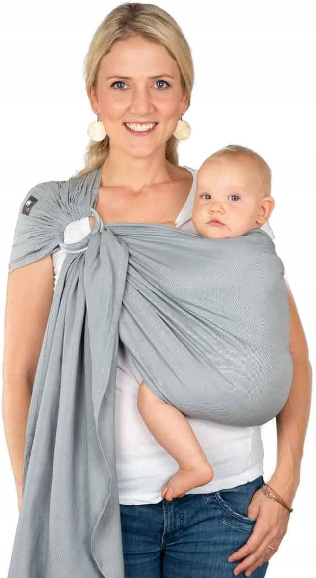HOPPEDIZ écharpe à anneaux pour porter bébé