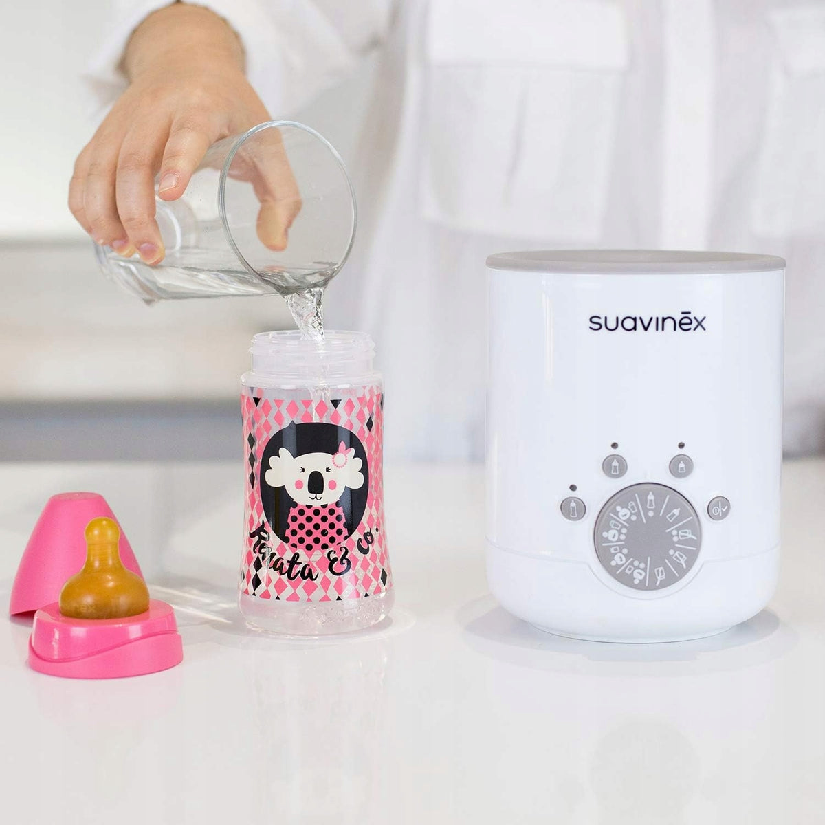 SUAVINEX cumisüveg- és bébiétel-melegítő 3 az 1-ben