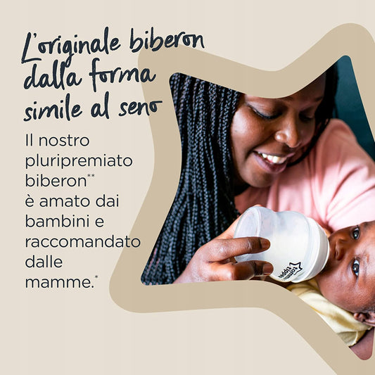 TOMMEE TIPPEE set de început biberoane, suzete 8 piese