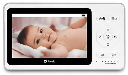 LIONELO Babyline 8.2 diaľkovo ovládaná elektronická pestúnka 4,3" VOX