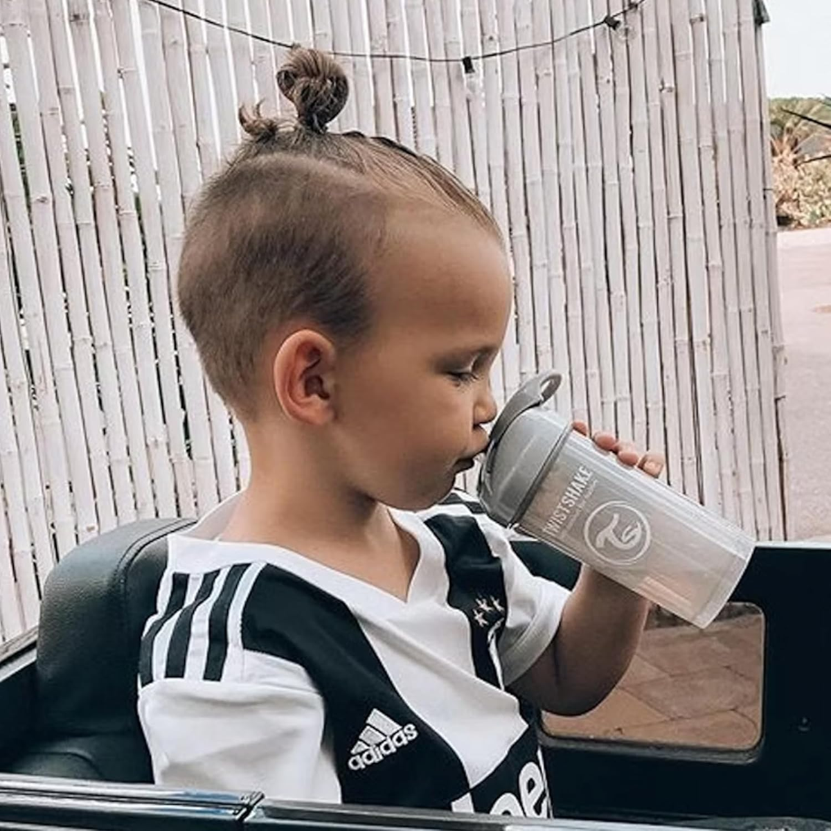 TWISTSHAKE Straw Cup kubek niekapek ze słomką 360 ml 6 m+