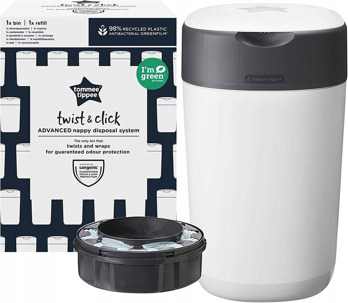 TOMMEE TIPPEE Twist&Click luieremmer