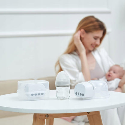 BELLABABY elektrische draadloze schelpvormige borstkolf x2