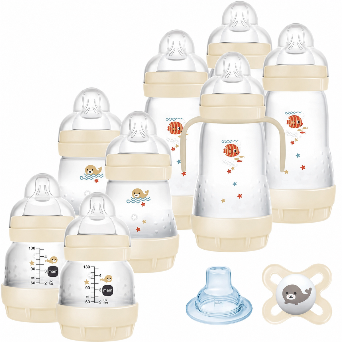 MAM Easy Start Anti-Colic colors beige
