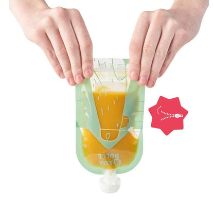 BADABULLE zakjes tubes voor puree mousses 15 stuks