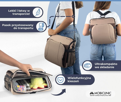 MOBICLINIC Monkey etetőszék utazáshoz, emelhető etetőszék