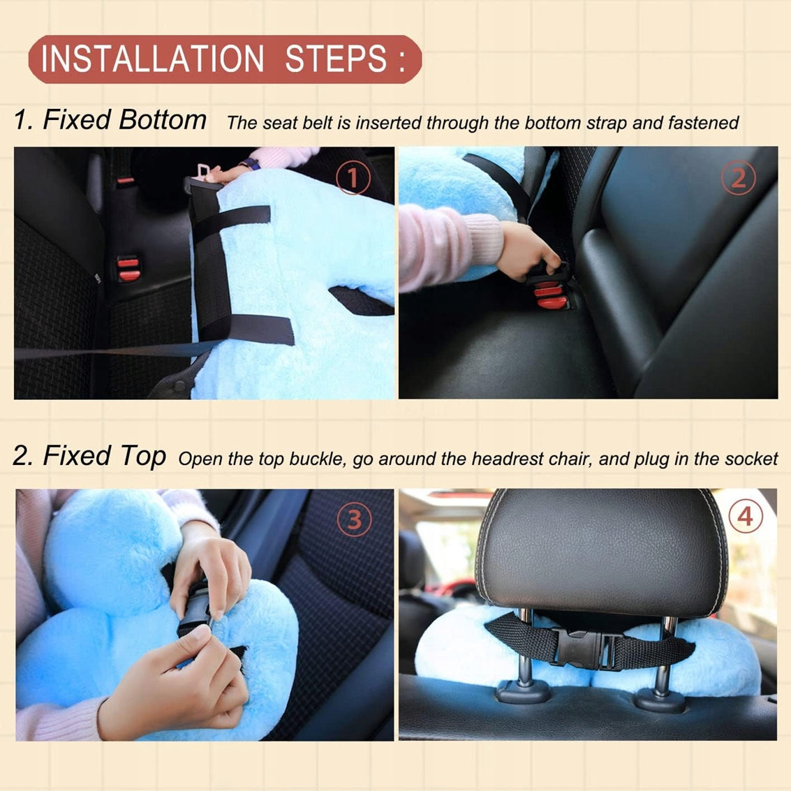 STRIKE IRON coussin appui-tête de voyage