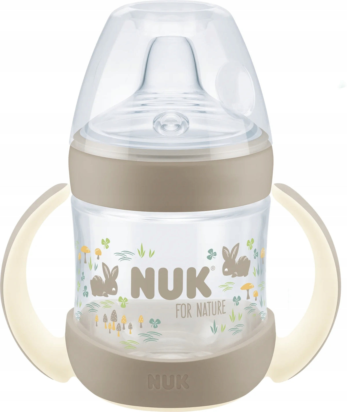 NUK for Nature cupă fără capac 160 ml cu indicator de temperatură
