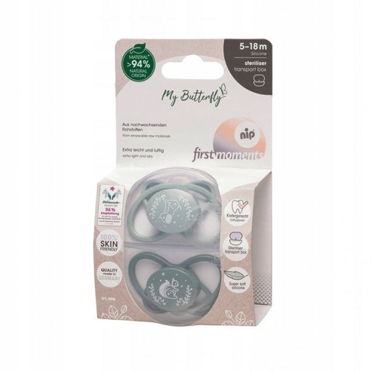 NIP My Butterfly Beruhigungssauger x2 5–18 Monate