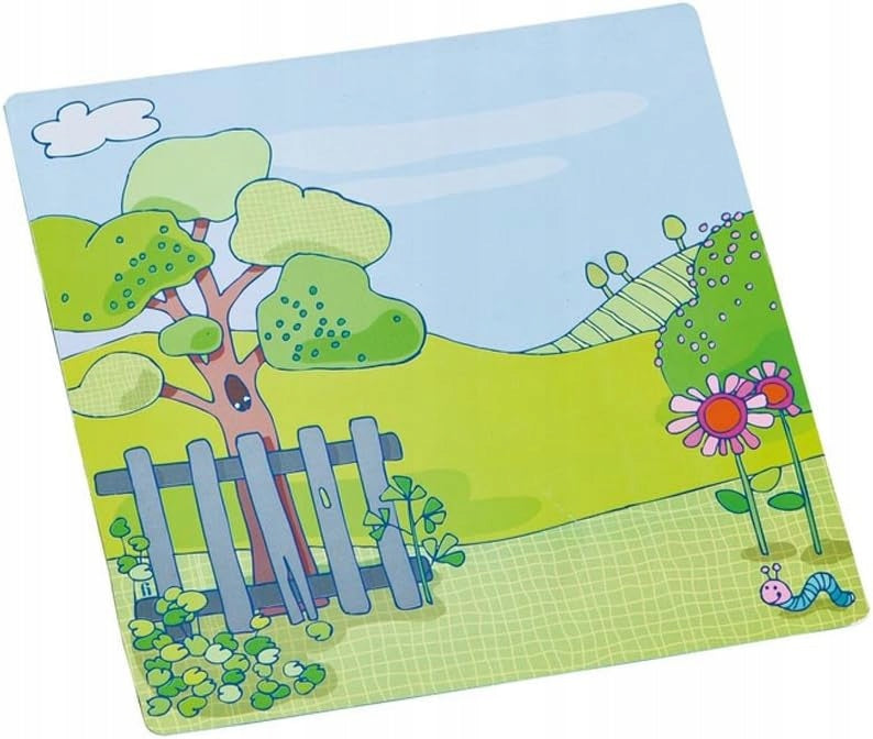 HABA puzzle magnétique Habille Lilli 4 fonds 54 aimants
