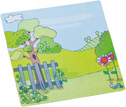 HABA puzzle magnétique Habille Lilli 4 fonds 54 aimants