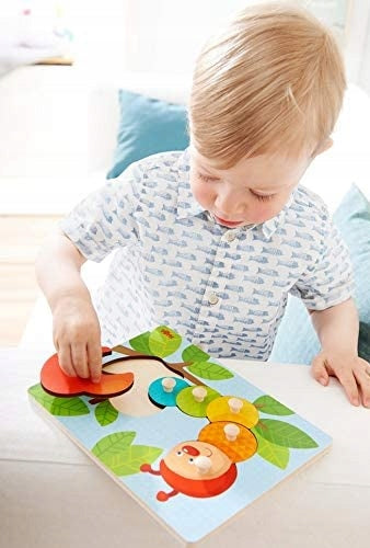 HABA Gąsienica Mina puzzle