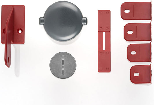 REER dispositivo de seguridad para armarios con puertas dobles 1 unidad